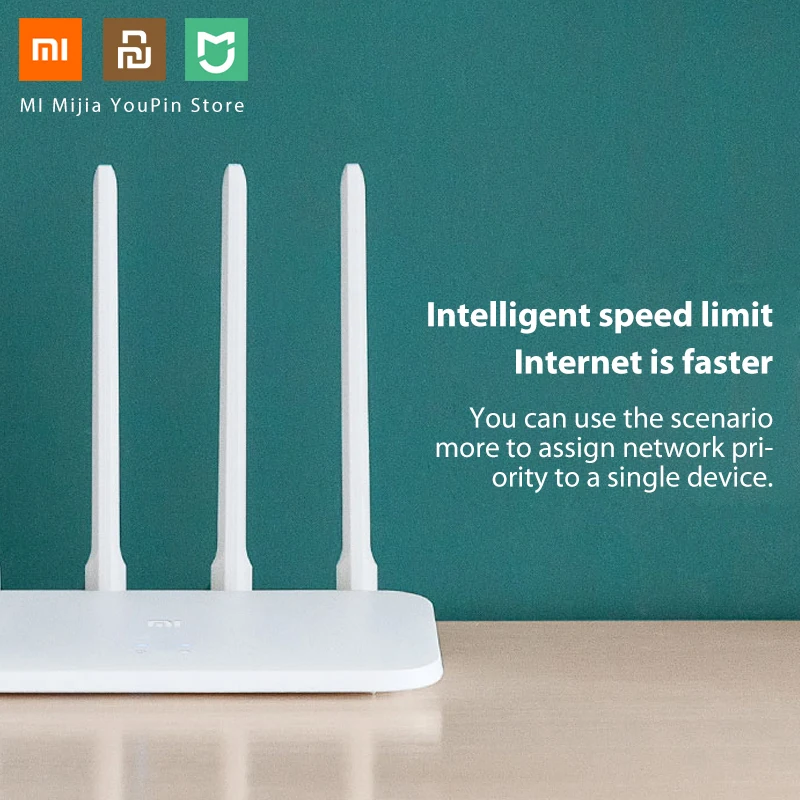 Оригинальный Wi Fi роутер Xiaomi Mi 4C 64 RAM 802 11 b/g/n 2 4G 300 Мбит/с беспроводные роутеры