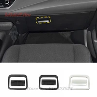 for toyota corolla 2019 2020 copilot glove box handle bowl covers stainless steel trim car interior styling accessories 2pcs