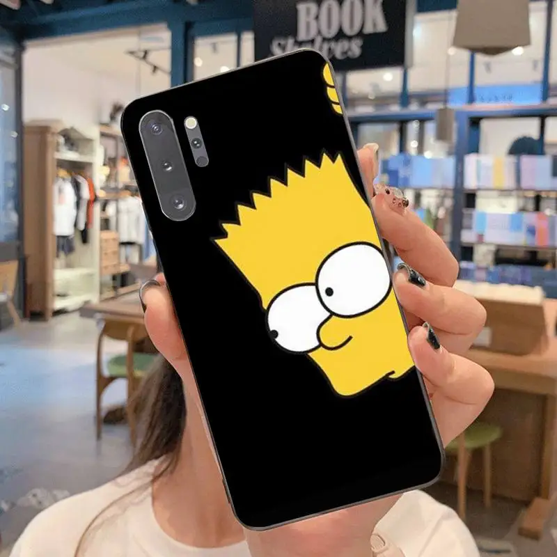 

Funny Homer Phone Cases For Samsung Galaxy Note20 ultra 7 8 9 10 Plus lite M51 M21 M31S J8 2018 Prime Design-Simpsones