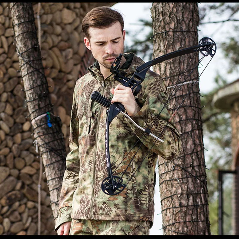 Профессиональный охотничий блочный лук для правой руки 30-45 фунтов Junxing мощный