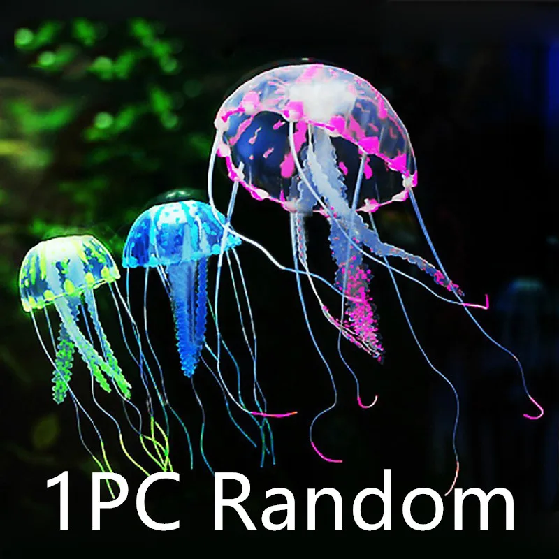 Искусственная фотография из силикона аквариума 1 шт. | Дом и сад