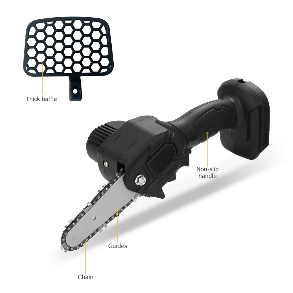 

Garden Chainsaw Upgraded Version Electric Chain Saw Electric Pruning Shears Rechargeable One-handed Chainsaw Garden Tools