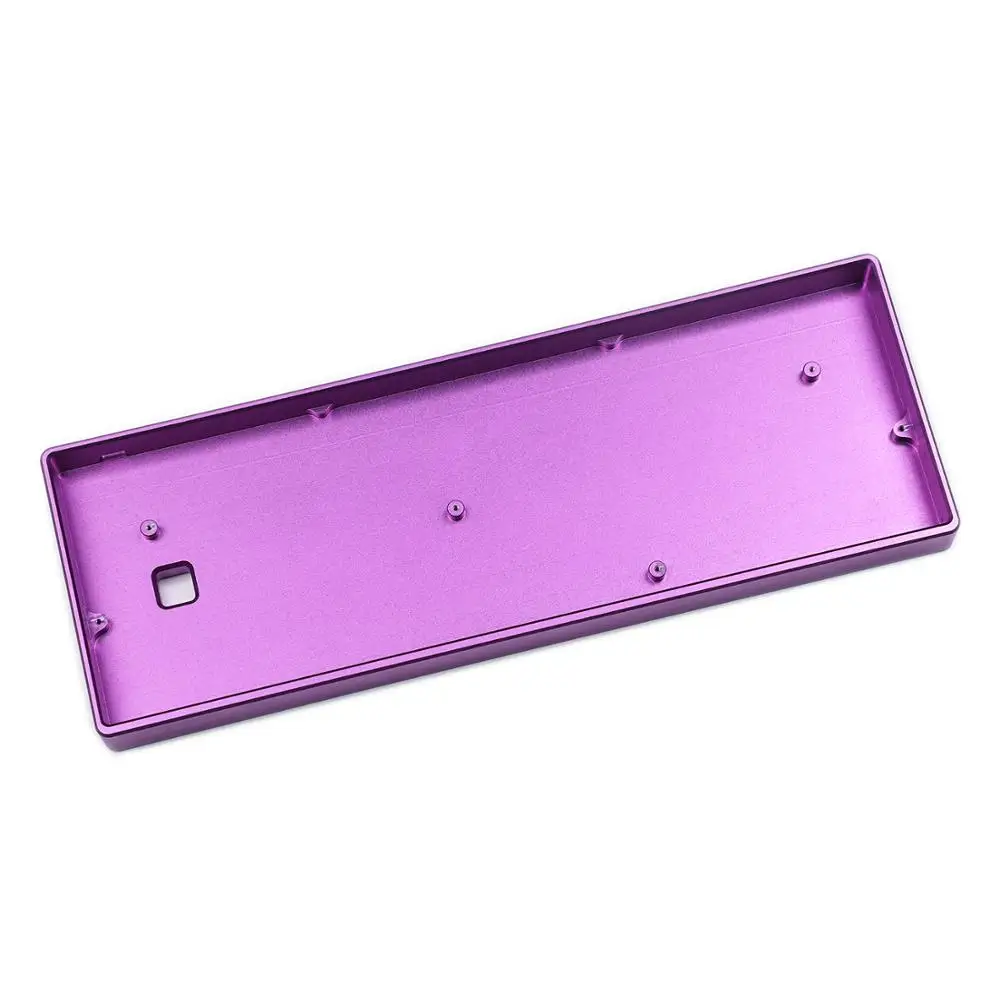 GH60 High Profile Anodized Aluminum CNC Case Plate PCB For 60% Mini Mechanical Keyboard | Mice &amp Keyboards Accessories