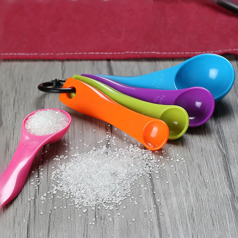 5 шт. пластиковая мерная ложка для кухни инструмент приготовления выпечки