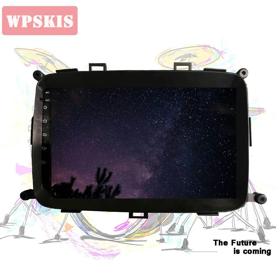" Восьмиядерный Android 10,0 автомобильный dvd gps navi HU для Kia CARENS 2013 15 радио dvd-плеер с 4 Гб ram 64 Гб rom DSP RDS BT