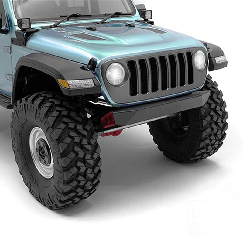 

Simulation Headlight Lampshade Transparent Headlight Cover for RC Crawler AXIAL SCX10 III AXI03007 Jeep Wrangler Parts