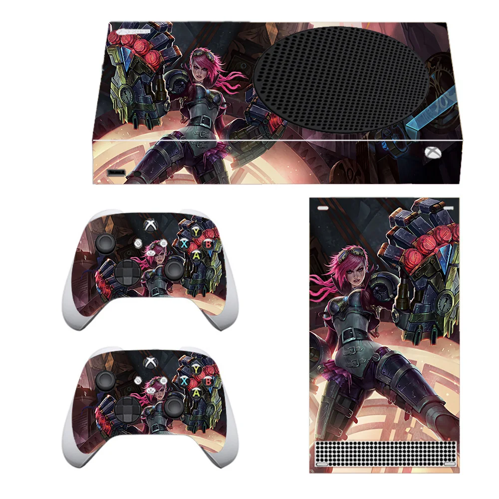 Provide Customized League of Legends Vinyl Sticker For Xbox Series S Skin Protective Games Console Decal Accessories | Электроника
