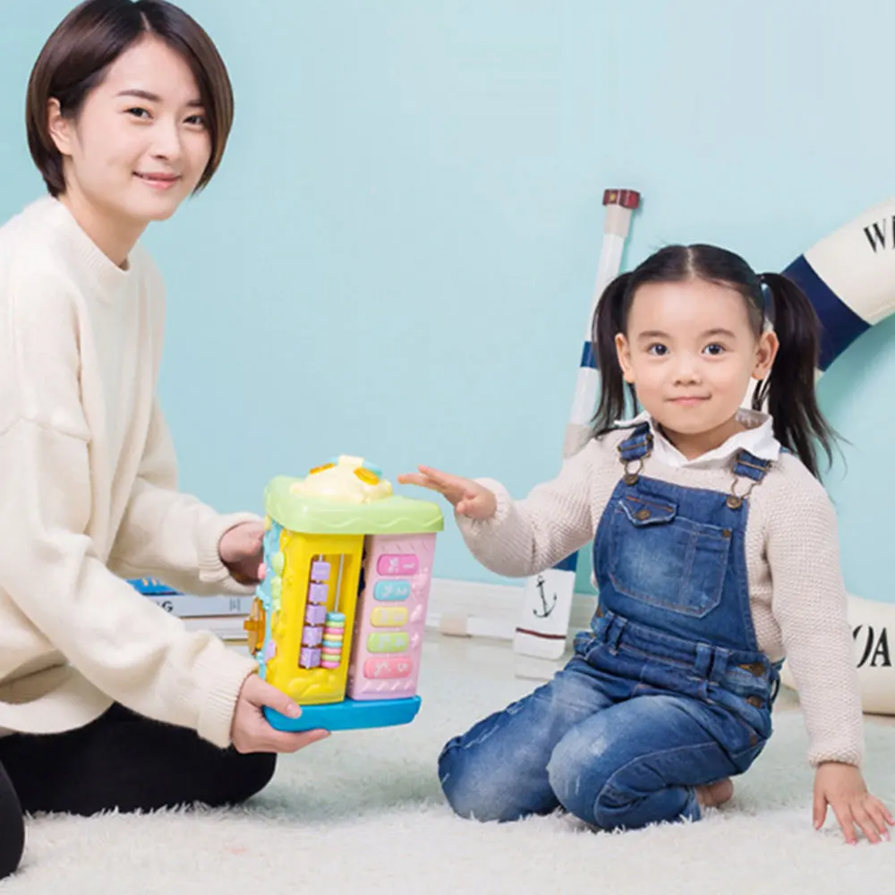 Детские Забавные музыкальные электронные домики Многофункциональные