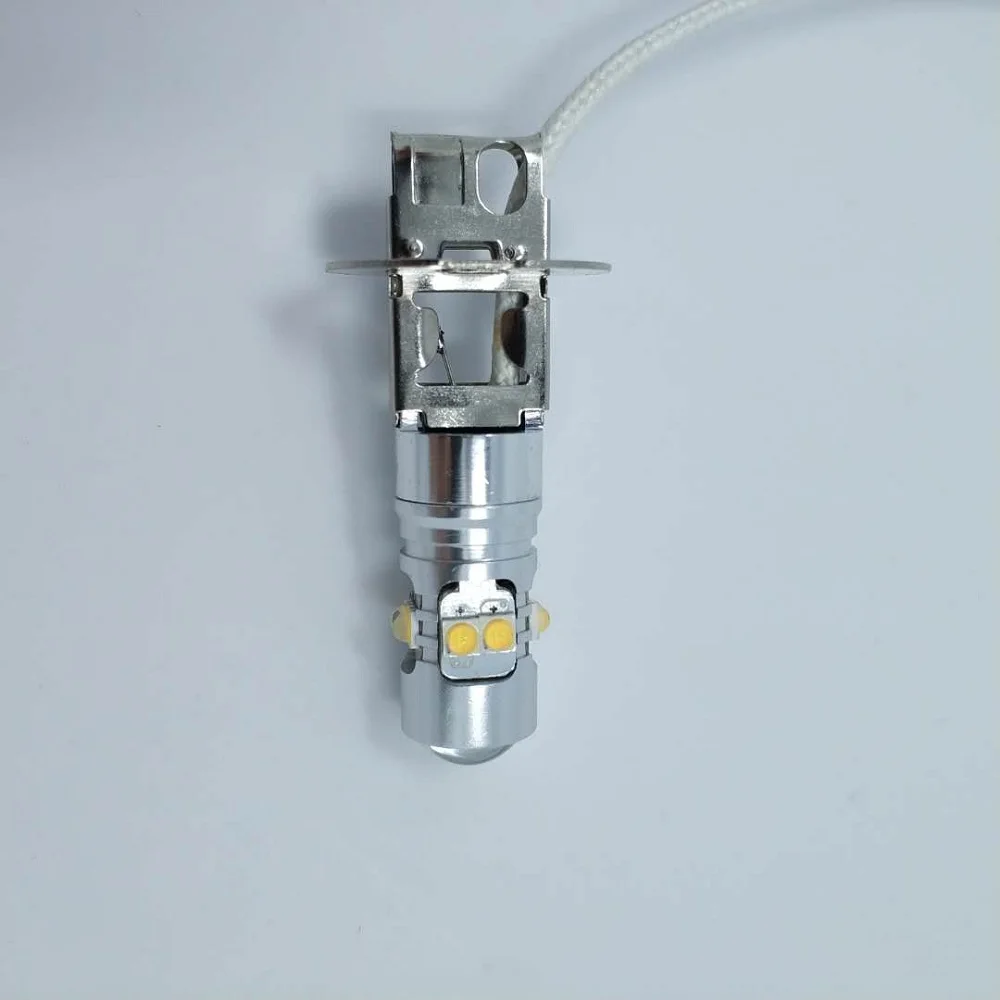 50 Вт DC12-24V белый H3 PK22s 1000lm 10*2828 SMD Туман светильник s светодиодный светильник светодиодный потолочный светильник передние и задние противотуманные фары 1 шт. JTCL065-ly