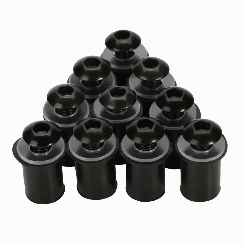 10pcs 5mm/0.20in Motorcycle Windscreen Windshield Bolt Screw Kit Bolts Screws Nut Fastener Drop shipping | Автомобили и мотоциклы