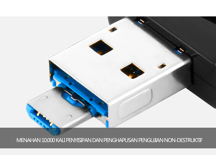 Rocketek usb 3,0 мульти 2 в 1 памяти otg телефон кард-ридер 5 Гбит/с адаптер для SD/TF micro SD для ПК компьютер ноутбук аксессуары
