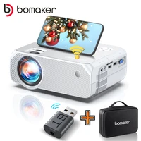 bomaker hd mini projector gc355 native 1920 x 1080p led android wifi projector video home cinema 3d smart movie game projector