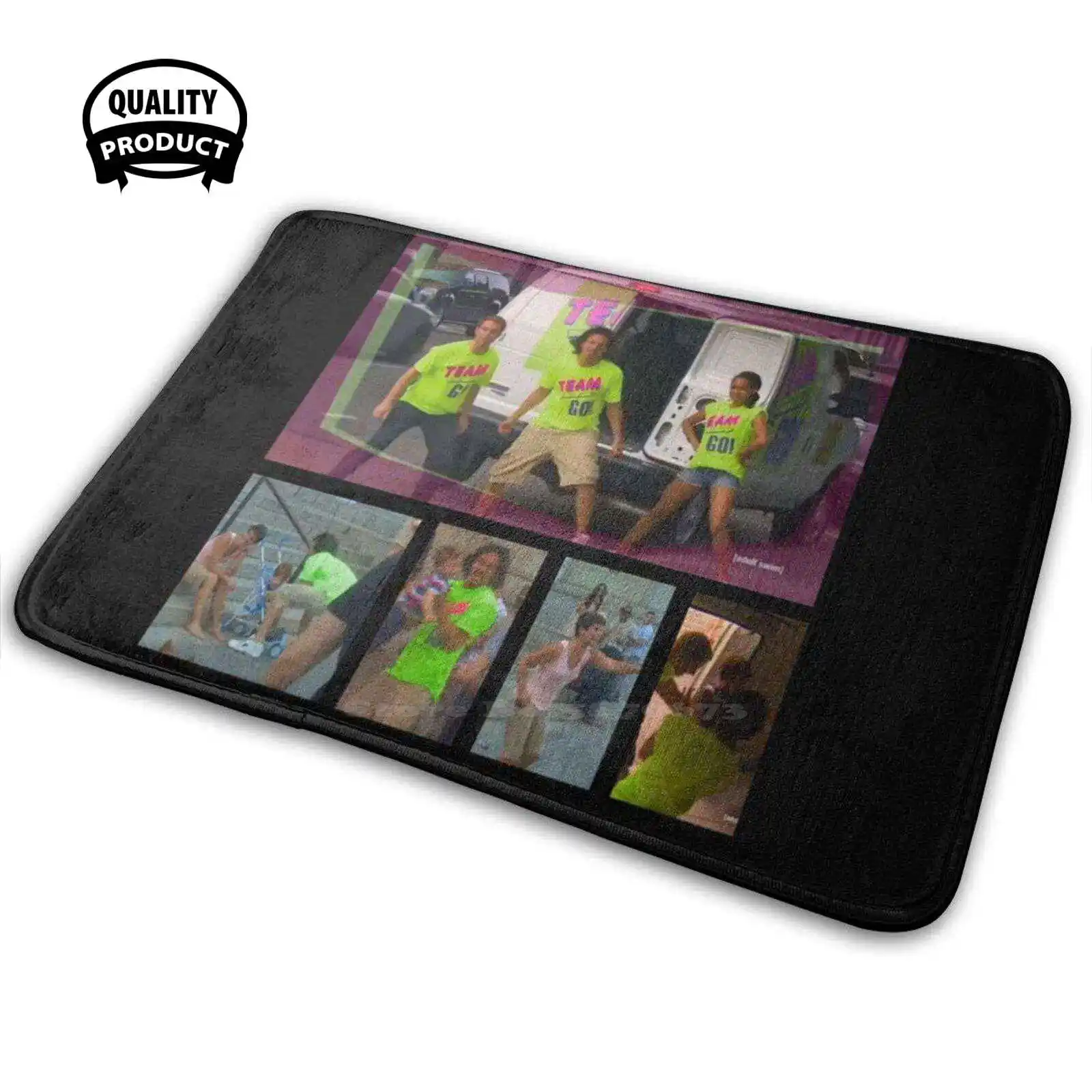 3D Мягкий Нескользящий Коврик Рик Андре шоу Команда Go коврик подушка для ранчо с