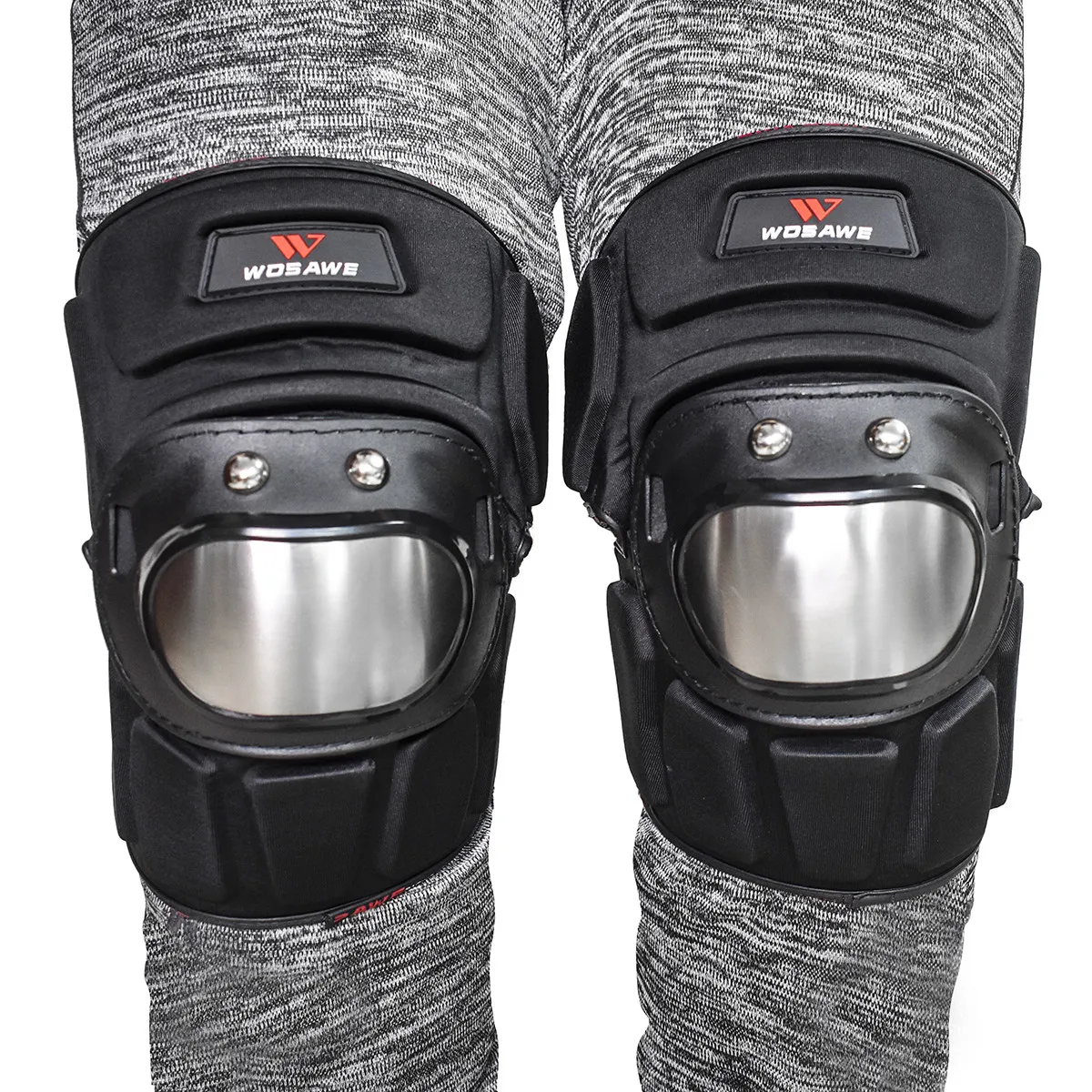 1Pair BC345 WOSAWE мотоциклетные наколенники защита голени для мотокросса наколенники Поддержка наколенники гетры для верховой езды Катание на коньках катание на лыжах Велоспорт - Цвет: 1Pair BC345