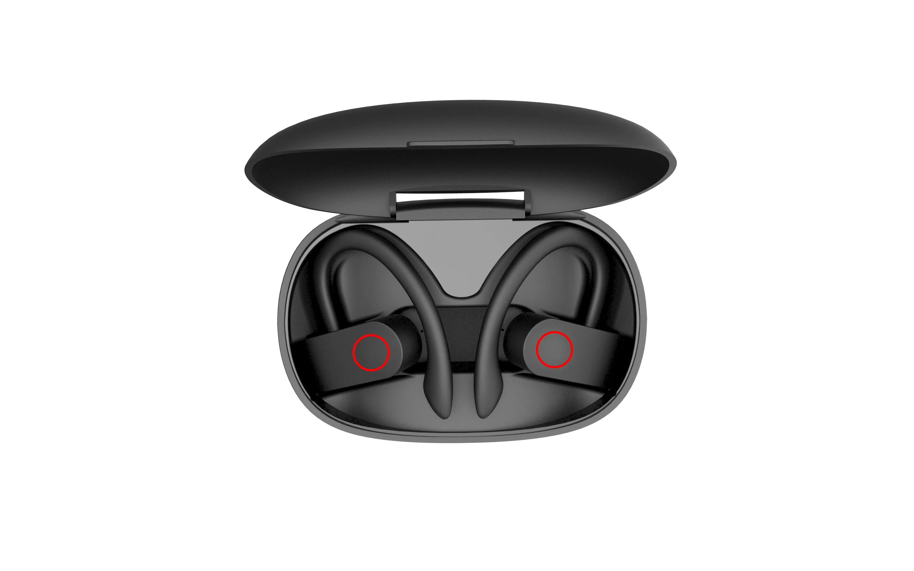 Настоящие беспроводные наушники TWS Bluetooth 5 0 с зарядным устройством спортивные