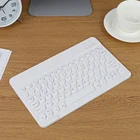 Беспроводная мини-клавиатура 2021 года, Bluetooth-клавиатура, круглая Многофункциональная телефонная клавиатура с круглыми клавишами для iOS, Android, ПК