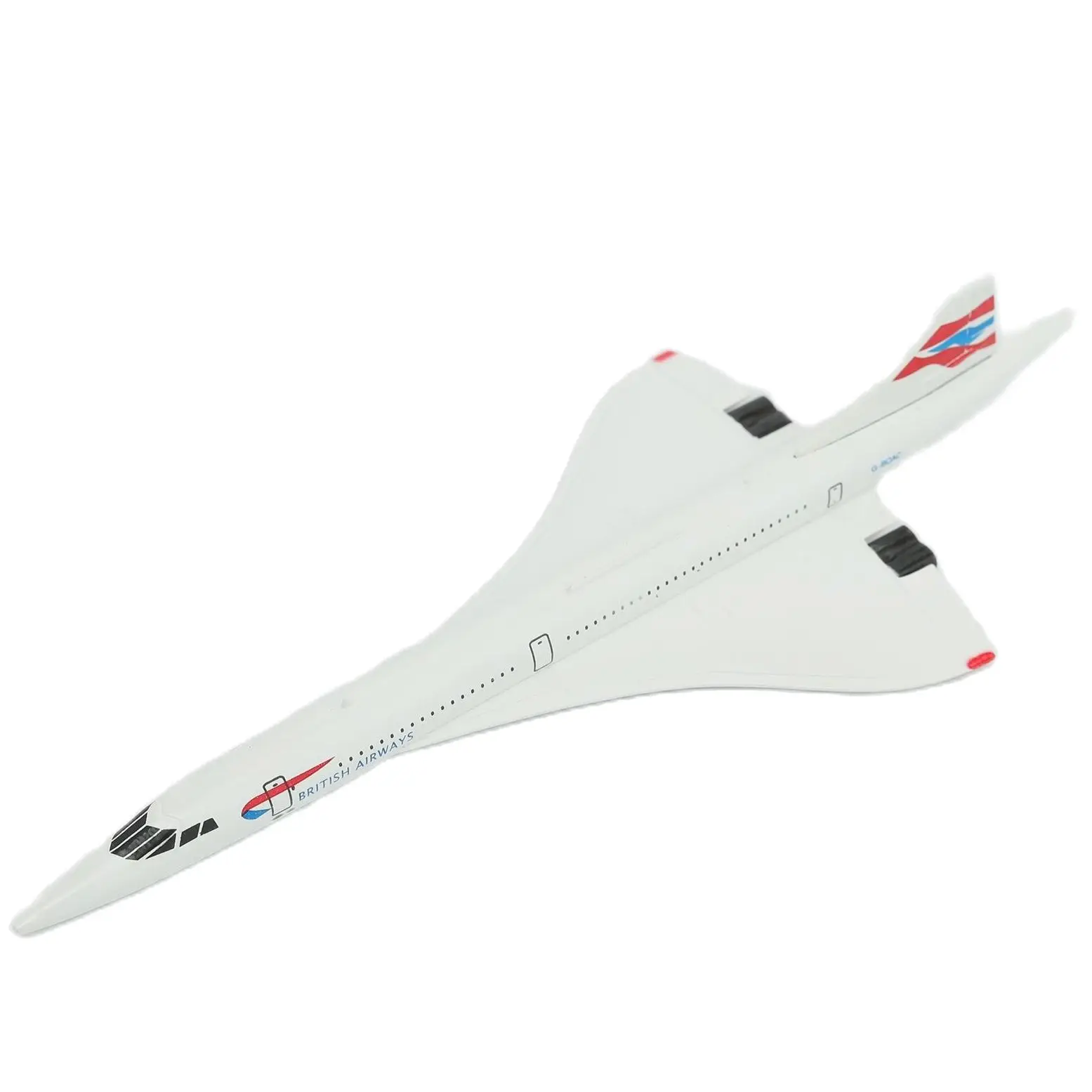 

British Airways Airplane Diecast Aircraft Model 6" Metal Plane Home Office Decor Toys