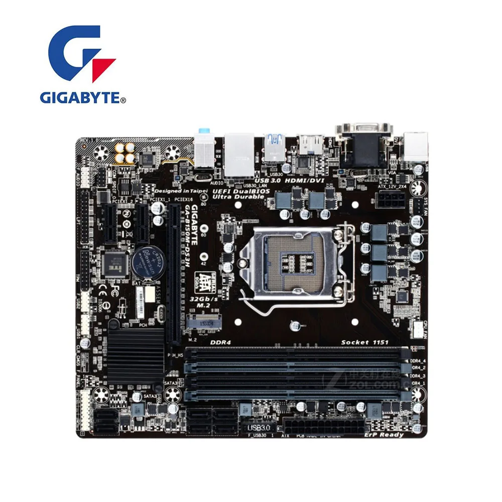 Материнская плата B150M B150 Socket LGA 1151 б/у | Компьютеры и офис