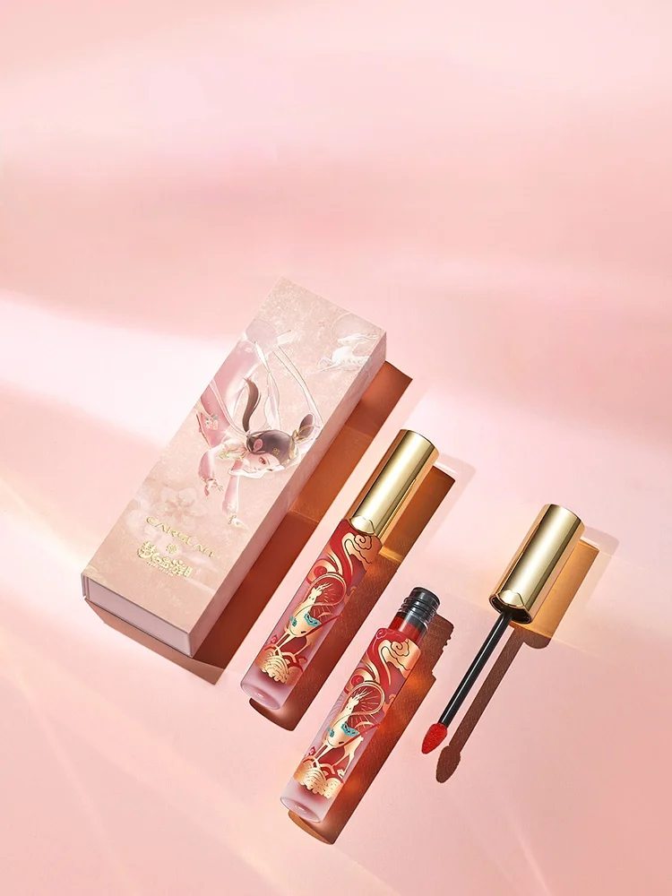 

CY CARSLAN Dunhuang бархатный лак для губ, бархатный матовый блеск для губ, бесплатная доставка