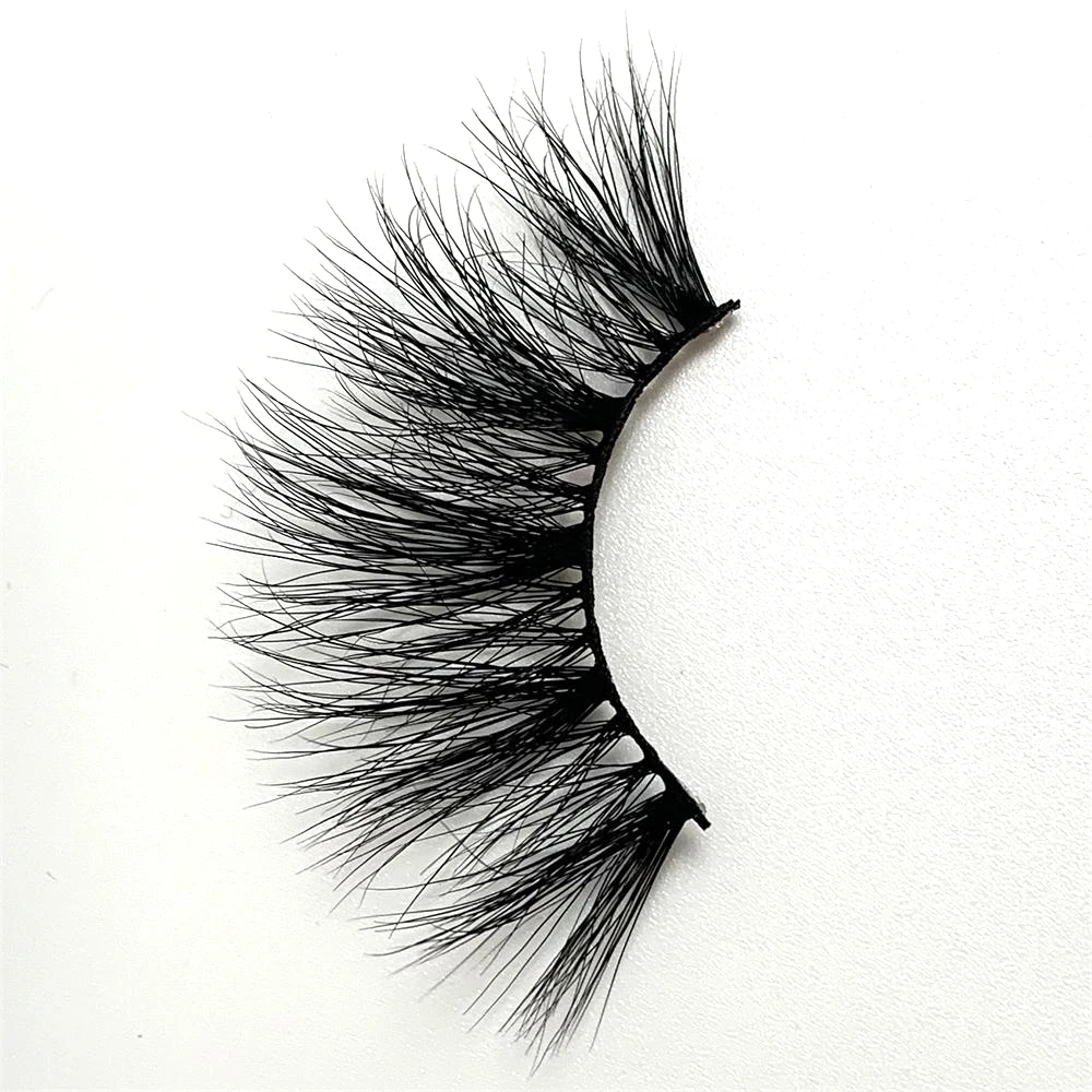 25 мм норковые лаши 100% ручная работа натуральные толстые ресницы для глаз