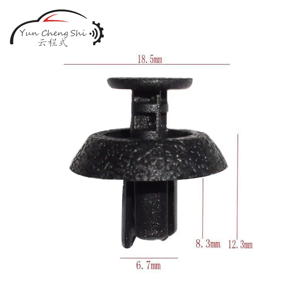 50 шт./лот автомобильный бампер с заклепками защелкой фиксатор для автомобиля