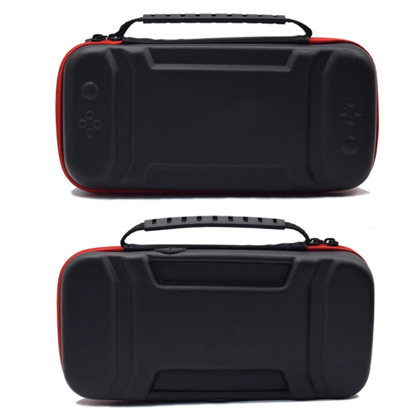Сумка для хранения из полиуретана жесткий черный чехол переноски консоли Nintendo
