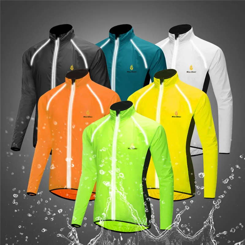 

Ultralight Men Women Reflective Cycling Bike Jacket Men Women MTB Sports Jacket Windproof Waterproof Bicycle Wind Windbreaker