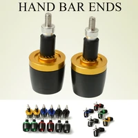 universal 78 22 mm cnc motorcycle handlebar ends hand bar grip ends for 2012 ducati 1199 panigale s tricolore 848 evo 2013