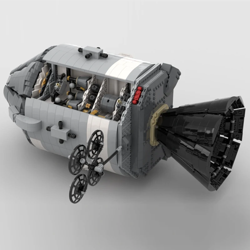 DIY MOC строительные блоки совместимы с 26457 Apollo 11 Звездные войны модель космического аппарата подарок на день рождения игрушки для детей