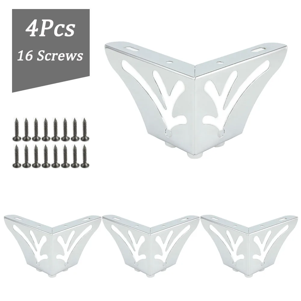 

1/2/4Pcs Hollow Out Modern Furniture Sofa Legs Heavy Duty Modern Style Cabinet Table Leg For Sofa Coffee Table Cabinet tv stands