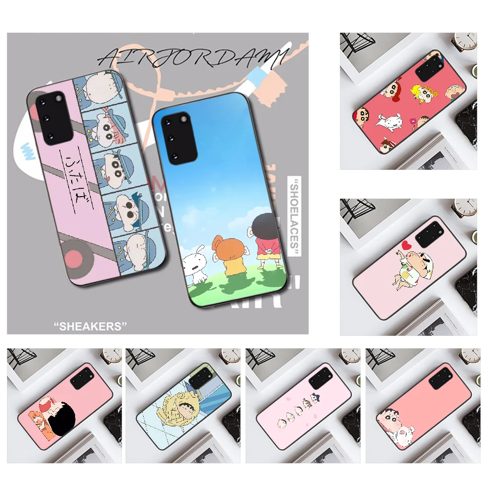 NBDRUICAI Забавный Crayon Shin-chan TPU Мягкий силиконовый чехол для телефона Samsung S20 plus Ultra S6 S7
