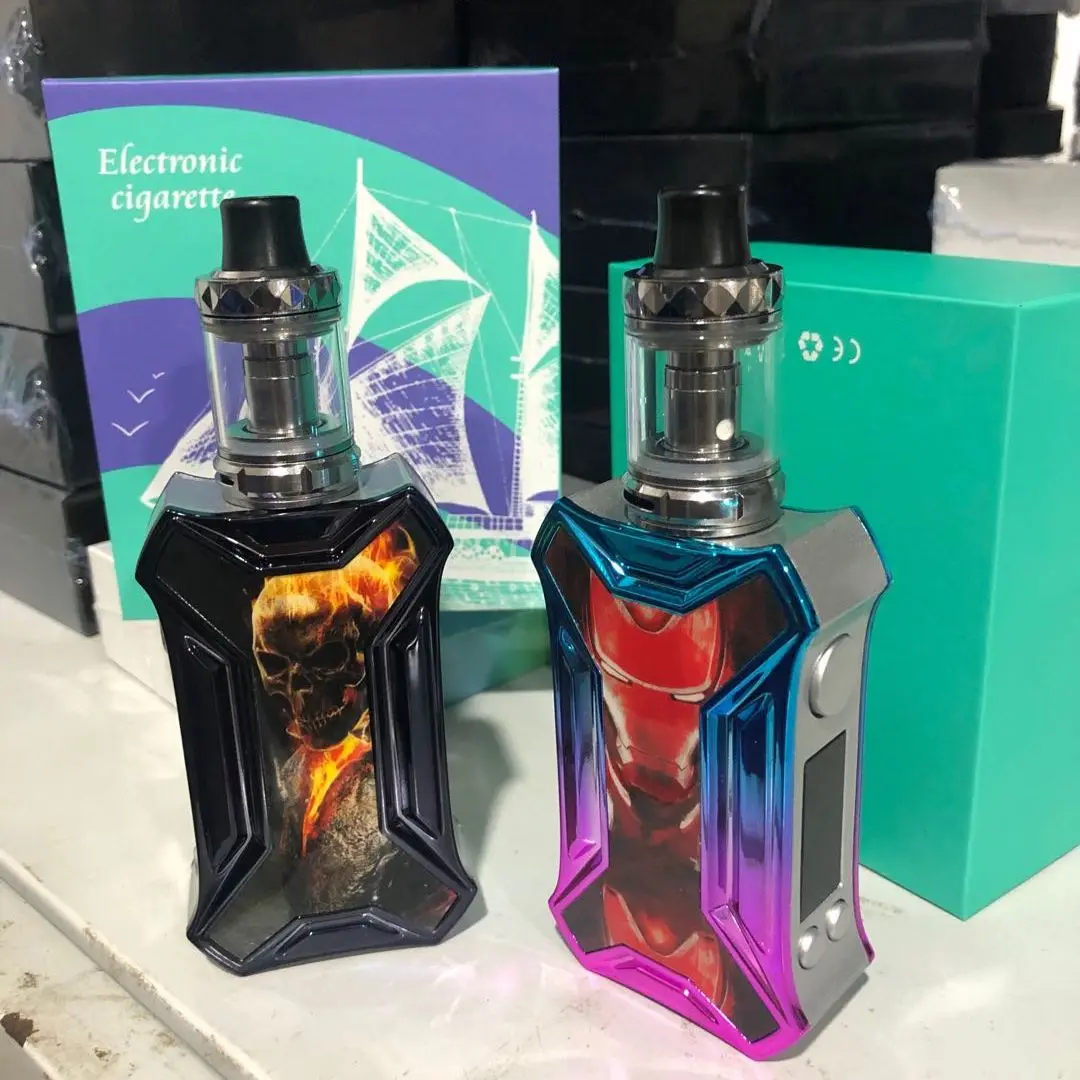 Боксмод Super X на 150 Вт со встроенным аккумулятором 2200 мАч и баком 2 5 Ом мл|Системы