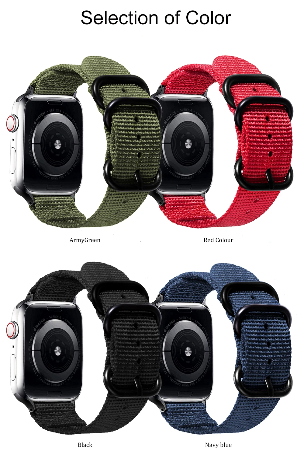 Для Apple watch, версии нейлоновый браслет 3/2/1 серии, спортивный браслет, 42 мм, 38 мм, наручных часов iWatch, браслет