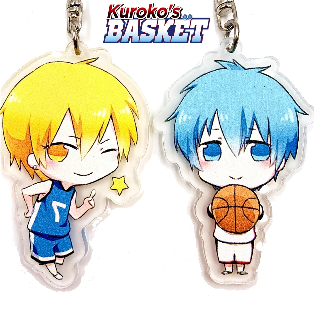 Куроко НЕТ КОРЗИНА акриловый брелок двусторонний кулон аксессуары для ключей
