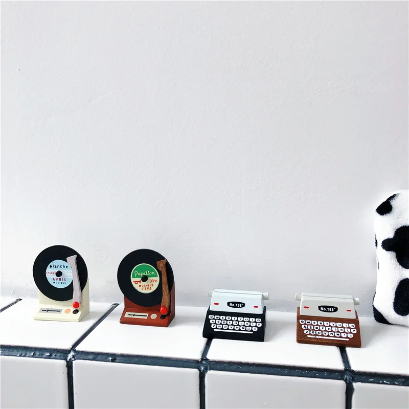 Винтажная электронная машинка держатель для карт подставка фотографий зажим