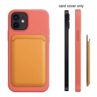 new classic wallet card protective case with leather pockets for iphone1212 pro12 pro max magnetic wallet card holder