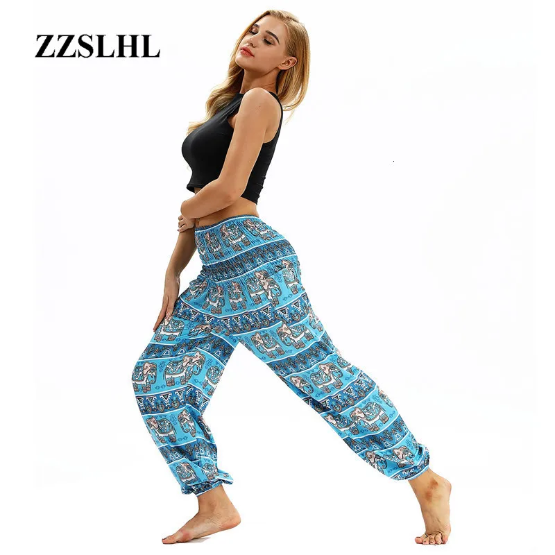 Богемные индийские штаны для йоги в этническом стиле широкие брюки Брюки с