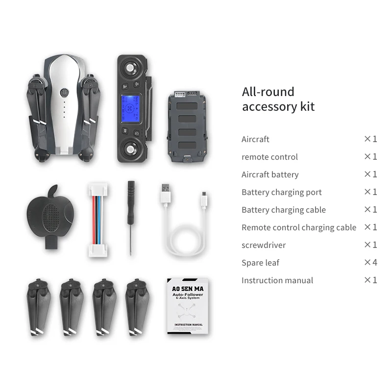 Новый Дрон K20 с бесщеточным Мотором профессиональный складной Квадрокоптер