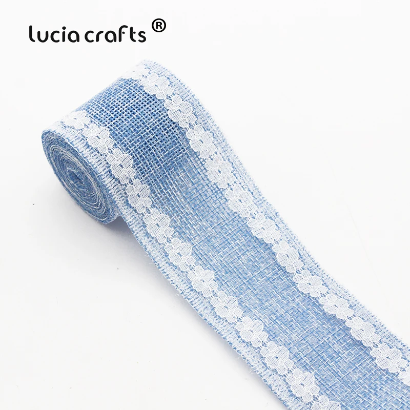 Распродажа! Lucia crafts 2 ярдов/партия 48 мм лента для ткани Рождественская Свадебная