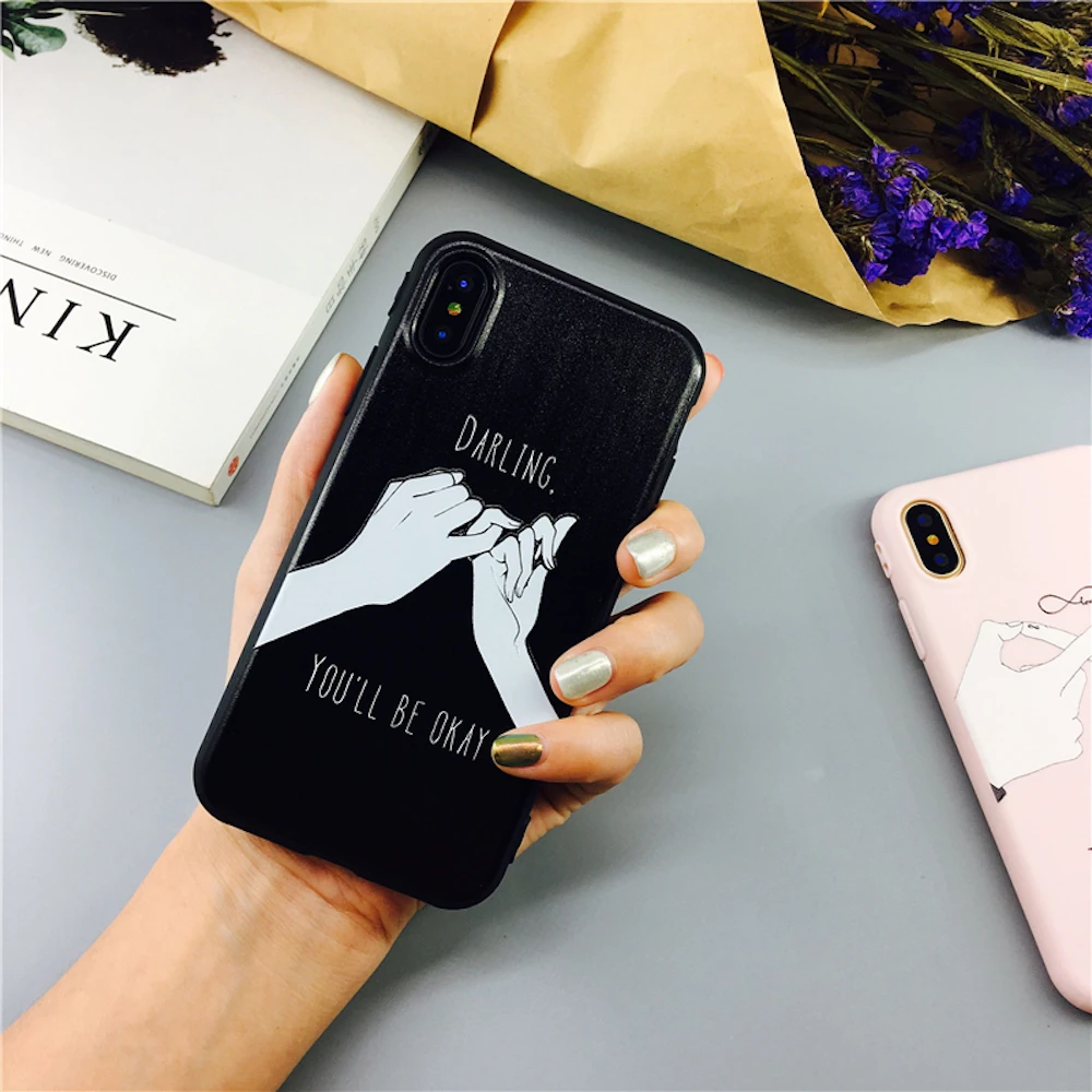 Новый рельефный мягкий чехол с 3D рельефным принтом для iPhone 11 11Pro 11ProMax X Xs XR XsMax 8Plus 8