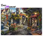 Набор для алмазной живописи с изображением замка, классический европейский уличный Фэнтезийный пейзаж, мозаика сделай сам, квадратный Настенный декор 4Y1910