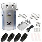 Дверной замок Wafu 019, электронный смарт-замок с дистанционным управлением, Wi-Fi, с возможностью установки 4 невидимых замка по Bluetooth