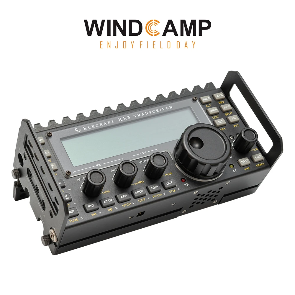 Набор алюминиевых ручек WINDCAMP для коротковолнового трансивера Elecraft KX3 5 шт.