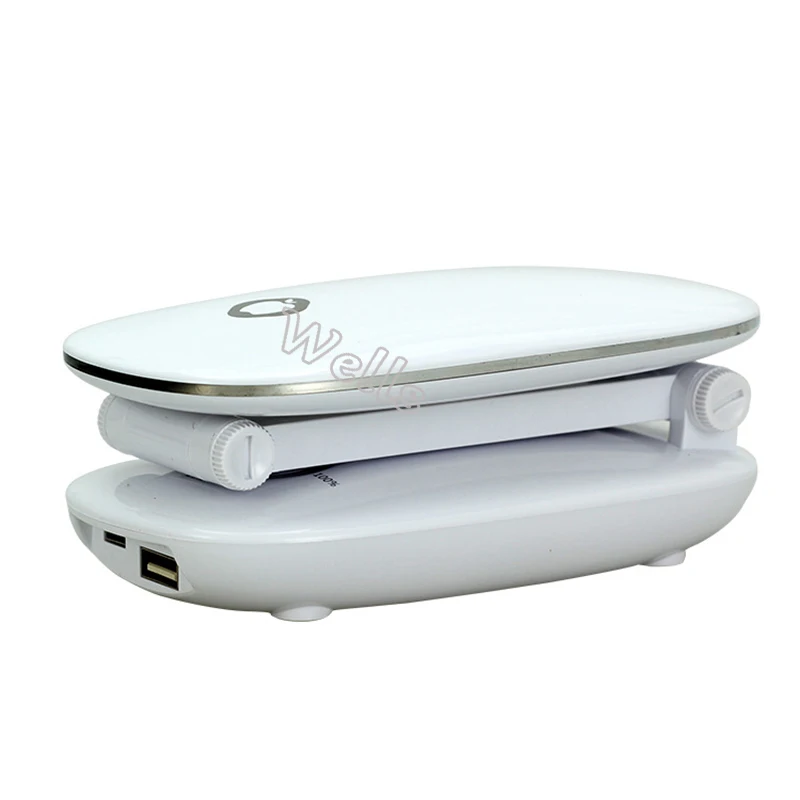 Светодиодная настольная лампа мощность 4000 мАч 21 складная защита глаз