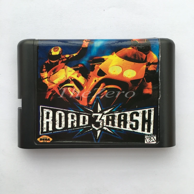 Дорога сыпь 3 ЕС/японский оболочка для 16 бит карточная игра Genesis Системы Sega игры Mega