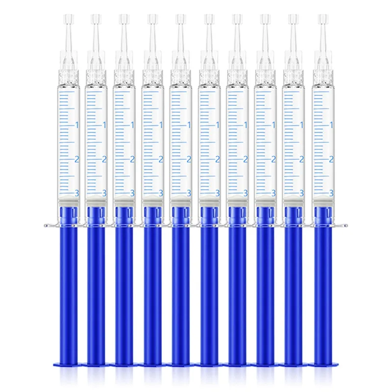 

44% Dental Peroxide Bleaching Tooth Whitener Gel Helps Remove Stains from Coffee Smoking Wines Soda Food Teeth Whitening 10PCS