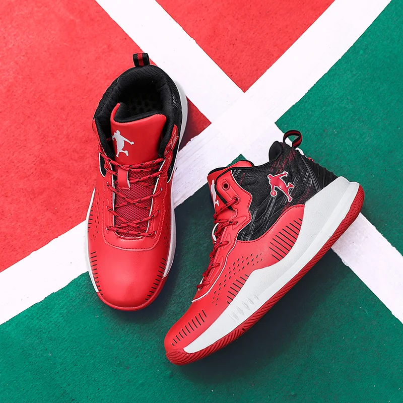 Man High-top Jordan Basketball Shoes Men's Cushioning Light Basketball Sneakers Anti-skid Breathable Outdoor Sports Jordan Shoes