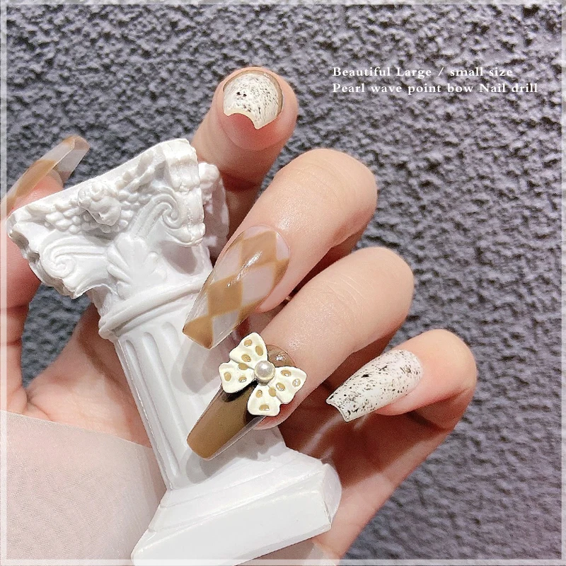 10 шт. украшения для ногтей в горошек | Красота и здоровье