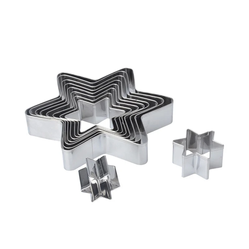 10 шт./набор формы для печенья из нержавеющей стали| |