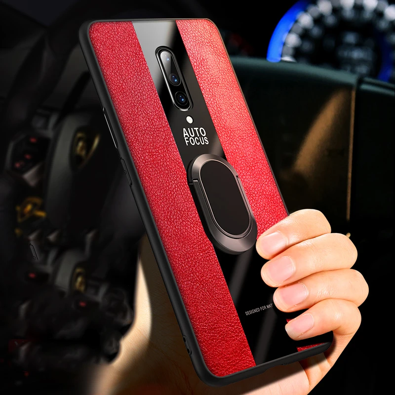 Чехол с кронштейном для OnePlus 8 7T 7 Pro 6 6t чехол из оргстекла чехол-подставка Oneplus 8Pro